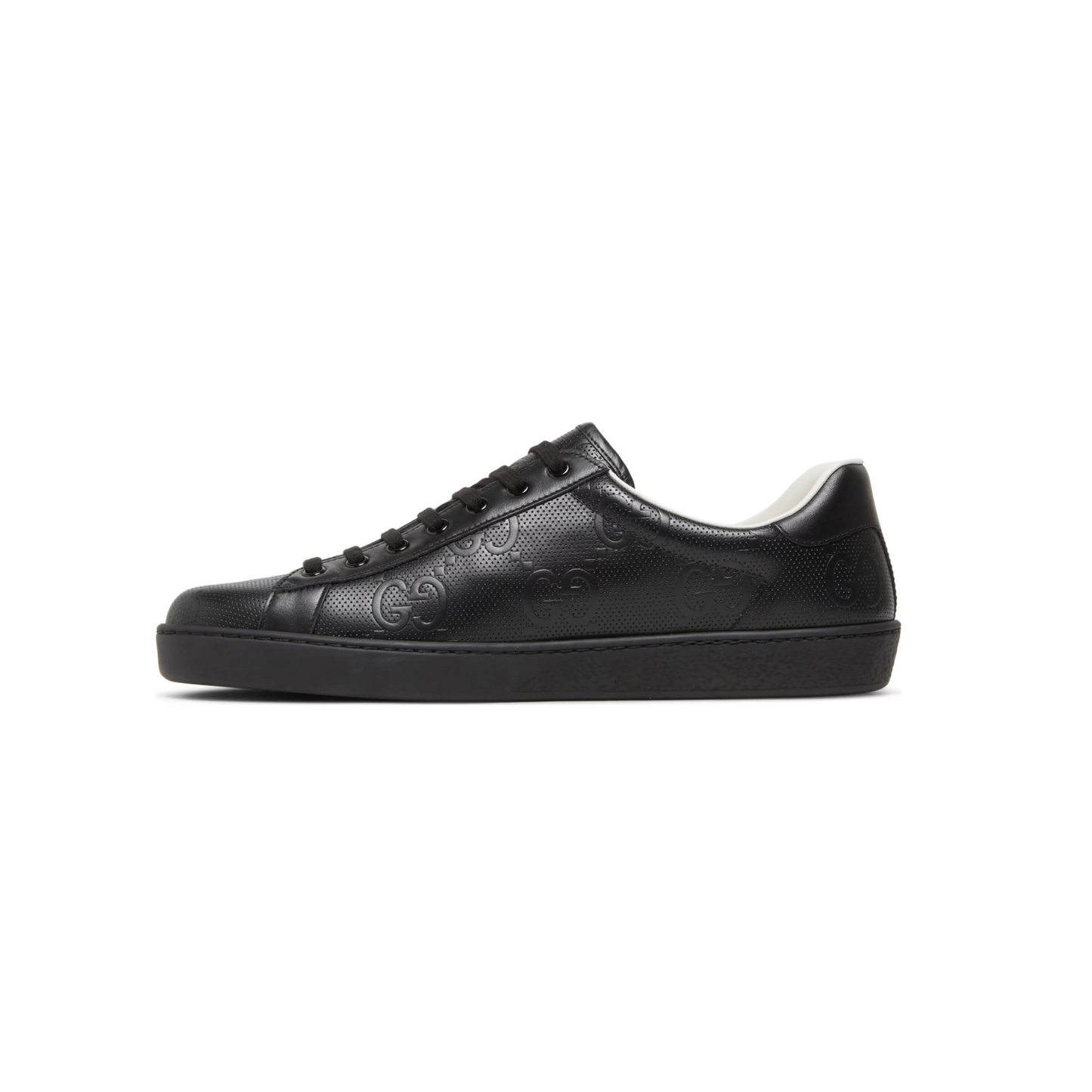 GUCCI ACE 'GG EMBOSSED - BLACK'