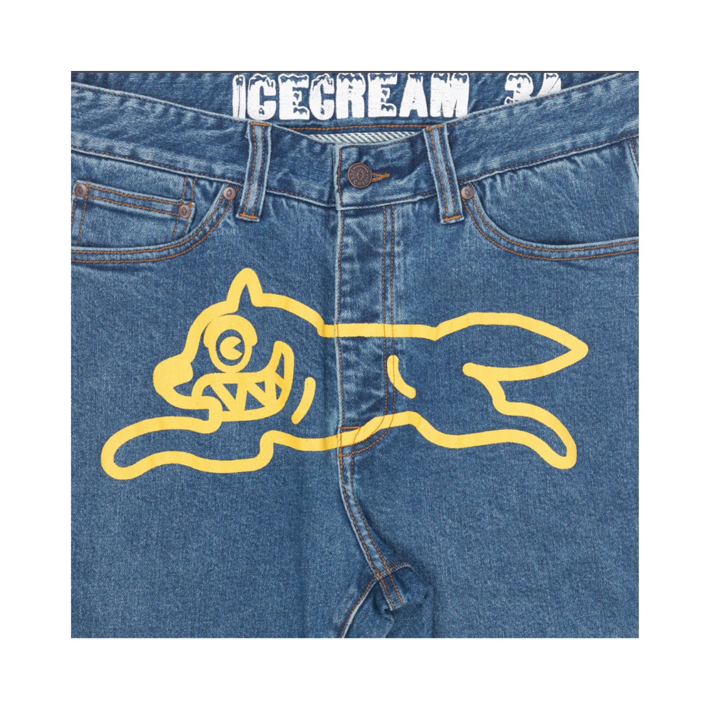 ICE CREAM GOLD PLATED JEAN
