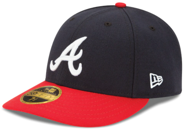 ATLANTA BRAVES AUTHENTIC COLLECTION LOW PROFILE 59FIFTY FITTED