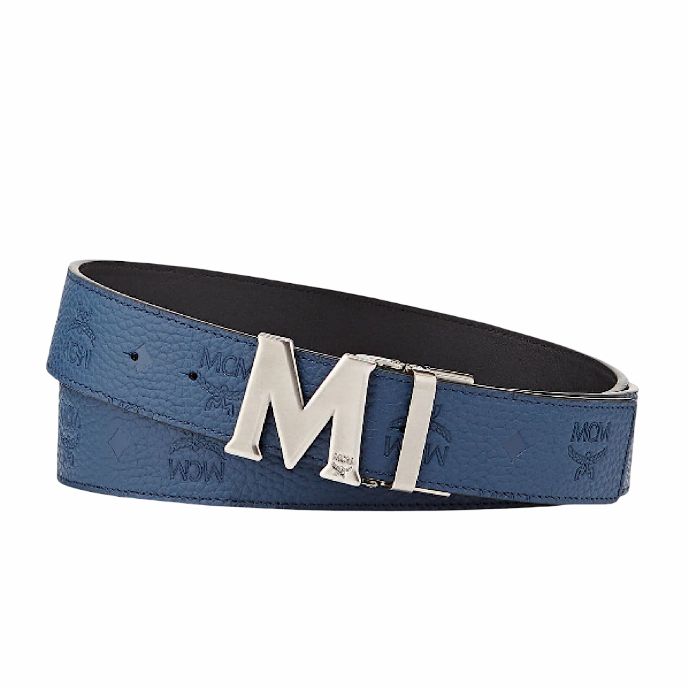 MCM 24k Gold & White 'M' Signature Claus Reversible Belt, Best Price and  Reviews